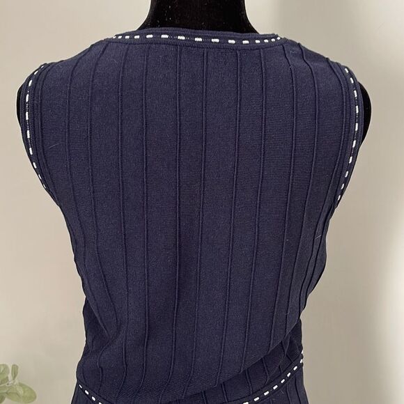 Banana Republic Navy A-Line Dress. Size Small - Picture 5 of 10